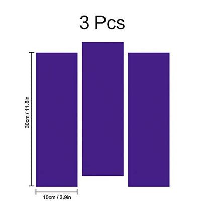 QianBao Compatible with 11.8" x 4" Chevy Bowtie Emblem Wrap Kit with Spatula and Cutter 3 Pcs Universal Logo Overlay Purple - color: Purple 3