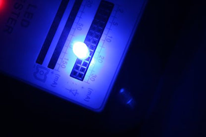 DiCUNO 450pcs (5 Colors x 90pcs) 5mm Light Emitting Diodes LED Assorted Kit