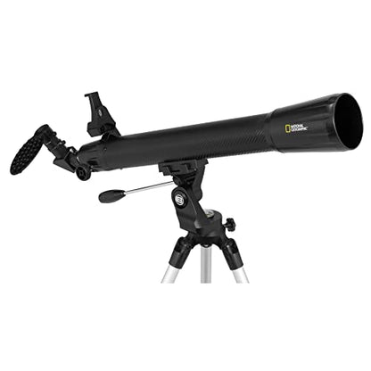 National Geographic 70mm Astronomical Refractor Telescope with Fully Coated Optics Adjustable Tripod and Astronomy App for Young Astronomers and Adult Sky Watchers