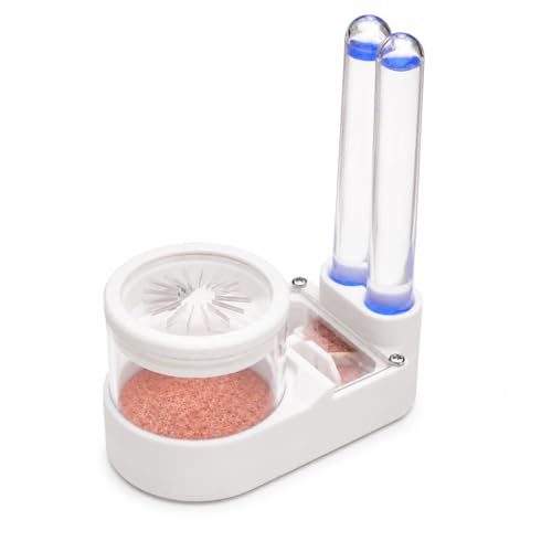 Beginner Ant Nest with Foraging Area and Humidity Zone, Dry Wet Separation Plaster Chamber, Fits 15mm Test Tubes, for Small to Medium Ant Colonies - size: Starter Kit