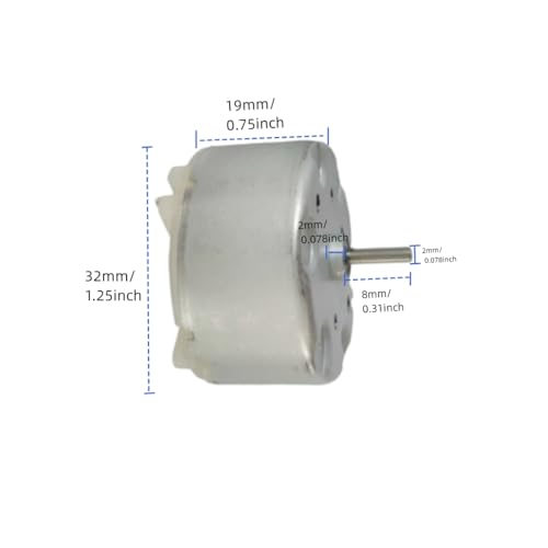 DC 3V-12V Electric Micro Motor 3V-2700RPM 500TB-12560 DC Motor-4 Pcs