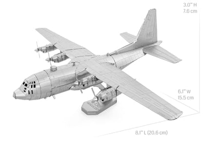 Metal Earth C-130 Hercules 3D Metal Model Kit Fascinations