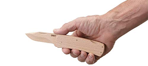 CRKT Nathan's Knife Kit Wood Folding Knife Craft Kit, 1032