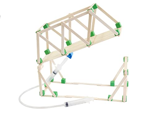 Hydraulic and Pneumatic STEM Kit for Kids, 10 Sets - Syringes, Tubes - size: 10 Pack