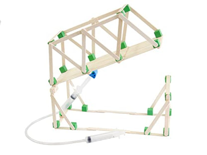 Hydraulic and Pneumatic STEM Kit for Kids, 10 Sets - Syringes, Tubes - size: 10 Pack