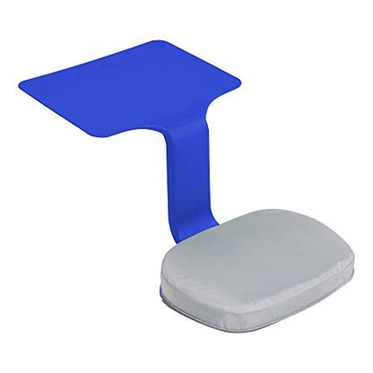 ECR4Kids The Surf Portable Lap Desk with Cushion, Flexible Seating, Blue, 10-Piece - color: Blue