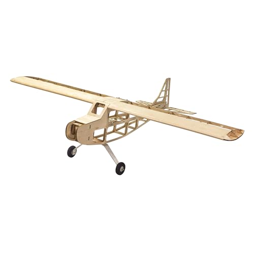 Balsa Wood Airplane Kits T05 Vogee-08 Training Plane, 32" Wingspan Laser Cut Unassembled Flying Model Aircraft to Build, DIY RC Airplane Kit for Adults (KIT Only) - color: Kit Only
