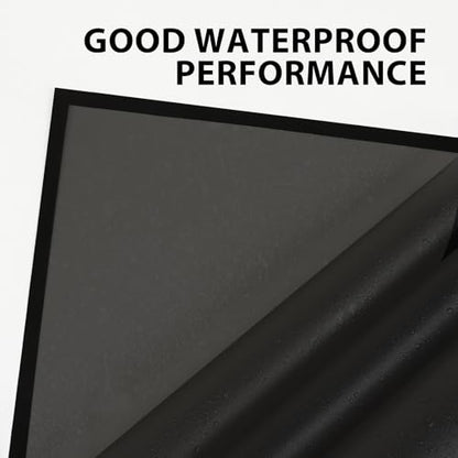 FUHITIM 20 Sheets Flower Wrapping Paper (Translucent Black) - color: Translucent Black