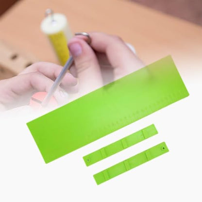 1 Sets Inclined Plane Clear Scale Strong Easy Plastic Inclined Plane School Physics Teaching Slant Plates Inclined Plane for Education Experiment Student Model Simple Machines Scale Teaching Facility - color: Green