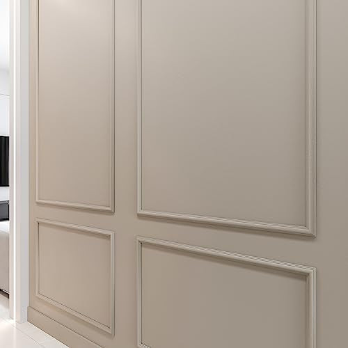 Birdeco Ready to Assemble Wall Molding Kit Set, Pre-Cut Design, Installed with Glue | 2 Top 2 Bottom Frames