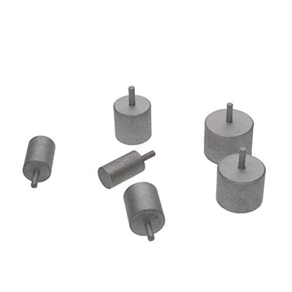 The Beadsmith Wig Jig Delphi Pegs – Wire Elements Small Sizes, 6 Pieces, Nylon with Metal Pins, 3/16, 1/4, 5/16, 3/8, 7/16 & 1/2 Inch Sizes - Used for Making Wire Components & Jewelry Designs - size: Small Pegs, 6 pcs