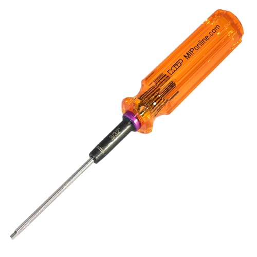 MIP 9203 Standard Hex Screwdriver RC Tools Kit 3/32" – Precision Hexagon Screwdriver for RC Cars, Quadcopter, Helicopter, and FPV Racing Drone Models - size: 3/32"