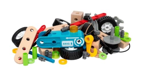 BRIO Builder Pullback Construction Set - Learning, Building and Educational Toys for 3 Year Olds and Up - style: Pullback Set