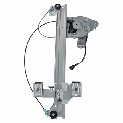 TRQ Power Window Regulator w/Motor Rear Right Passenger Side - style: WRA51347
