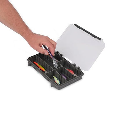 Plano StowAway 3600 Stow Tackle Box with Corrosion-Preventive Rustricor, 4-Pack, Single Latch Design, Transparent DuraView Lid, Stackable Storage for Fishing Bait, Lures and Gear - size: 3600 4-Pack, style: New Model