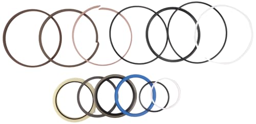 440-00347KT 44000347KT Boom Cylinder Seal Kit Compatible with Komatsu Doosan Daewoo Excavator DX80R DX85R-3 E80 E85 S80GOLD Solar 75-V