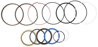 440-00347KT 44000347KT Boom Cylinder Seal Kit Compatible with Komatsu Doosan Daewoo Excavator DX80R DX85R-3 E80 E85 S80GOLD Solar 75-V