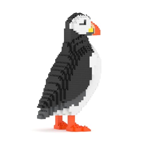 JEKCA Puffin 01S | Bird Plastic Building Blocks | Age 14+