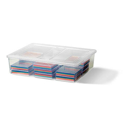 hand2mind Rainbow Fraction Squares, Montessori Math Materials, Fraction Manipulatives, Unit Fraction, Math Manipulatives for Elementary School, Homeschool Supplies (Set of 15) - style: Square