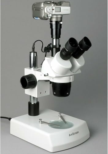 AmScope SW-2T24X Trinocular Stereo Microscope, 10X/20X/40X Magnification - style: SW-2T24X