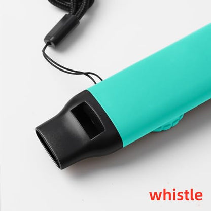 Emergency Survival Safety Whistle，Whistle for Kids with Lanyard,Compass,Thermometer,Ideal for Kayaking, Boating, Hiking, Camping, Climbing - color: TURQUOISE