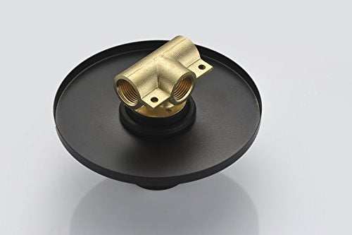 sumerain Black Shower Faucet, Matte Black Shower Fixtures Shower Mixer, Rough-in Valve Included - color: Matte Black, size: Solid Brass Valve