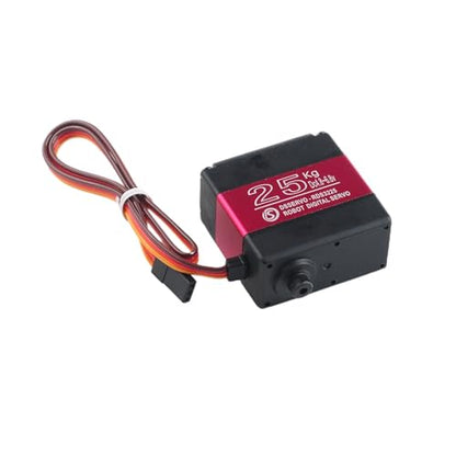 RDS3225 Servo 25KG 270 Degree High Torque Waterproof Robot Arm Servo U Mount RC Digtal Servo for DIY Baja Car 1/8 1/10 Scale Crawler - size: 25KG 270°