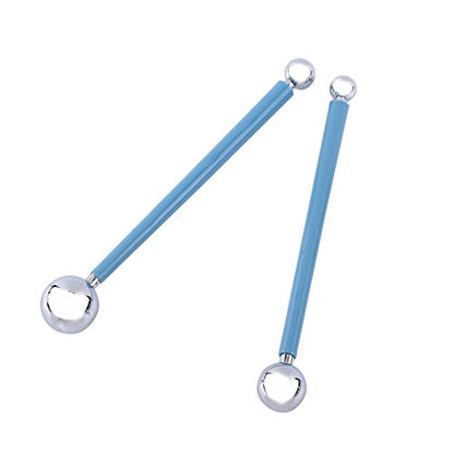 4PCS Modeling Ball Tools, Fondant Dotting Tools, Clay Sculpting Tool Set, Double Ended, for DIY Ball Modeling