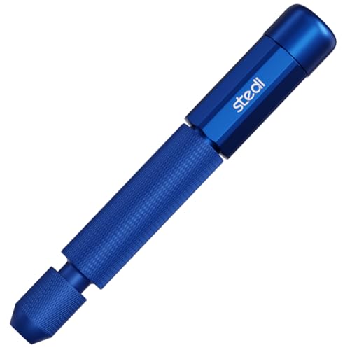 stedi Manual Pin Vise Hand Drill, Premium Hobby Model Making Tools - color: Blue Handle (Handle Only)