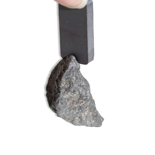 Mineral ID Kit - 9 Pieces - Includes Dropper Bottle, Streak Plate, Glass Plate, Magnet, Nail, Copper Sheet, Retractable Hand Lens, Nail File, Alloy Drill Bit for Geology Classrooms