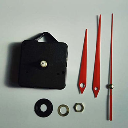 Clock Mechanism Replacement, Long Shaft Quartz Clock Movement DIY Clock Repair Kit