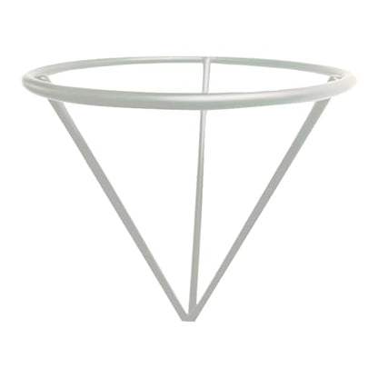 Avocado Growing Bracket Triangular Plant Root Germination Holder - color: Silver