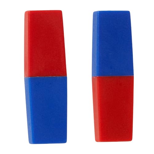 Dowling Magnets - 712 North/South Bar Magnets (3.13 inches Long x 1 inch Wide x .38 inch Thick), Set of 2
