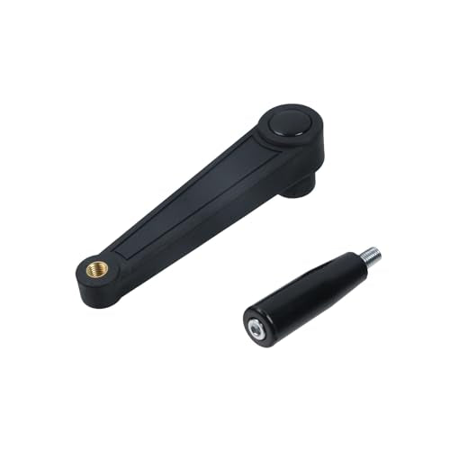 2Pcs 7.5" Length Foldable Crank Handle for Industrial Machine Tool - style: HD-16mm/1 Pcs