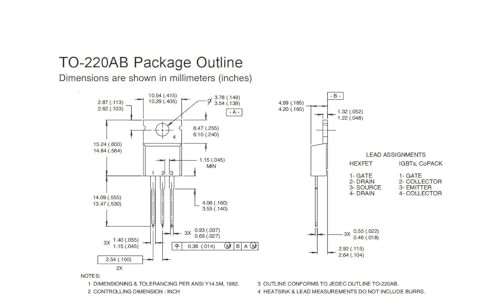 5PCS IRF9540 Power N-Channel MOSFET Transistor 55V 110A TO-220 - color: IRF9540-TO-220-5pcs