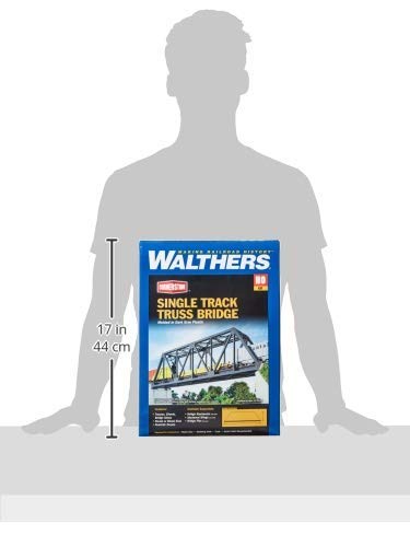 Walthers Cornerstone Series Kit HO Scale Single-Track Truss Bridge - style: Single-Track Railroad Truss Bridge