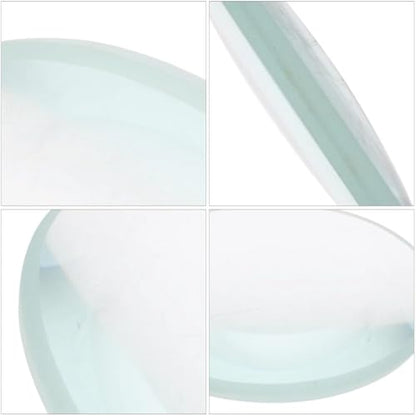 25mm, 40mm, 50mm Diameter Double Convex Lens Physics Teaching Tools, Optical Lenses Kit for Junior High School Physics Laboratory Experiment Double Convex Lens,Clear - size: 25/40/50mm, style: Double convex lens