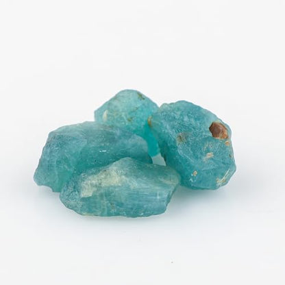 CRYSTALIS AA+ Assorted 4pcs Natural Grandidierite Loose Gemstone Wholesale Bulk Rough Jewelry Making Supply, Chakra & Healing Raw Stones, Wire Wrapping, DIY, Gem Collection, 10-18mm