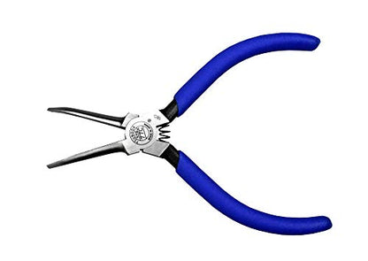 Tsunoda FNP-125N, Bent Needle Nose Pliers, 5-Inch - size: 125mm, style: No tip grooves