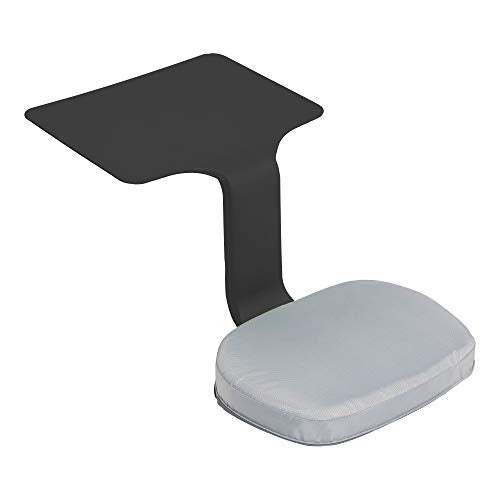 ECR4Kids The Surf Portable Lap Desk with Cushion, Flexible Seating, Black, 10-Piece - color: Black