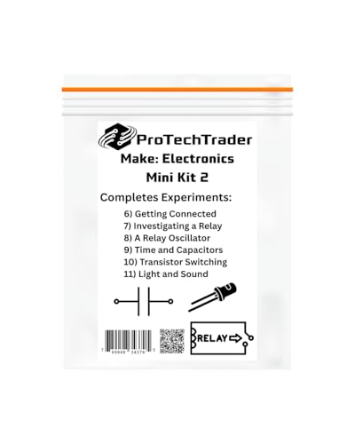 Make: Electronics 3rd Edition Kit, Mini Kit 2 Electronics Component Pack - style: PTTMini3rd-Comp2