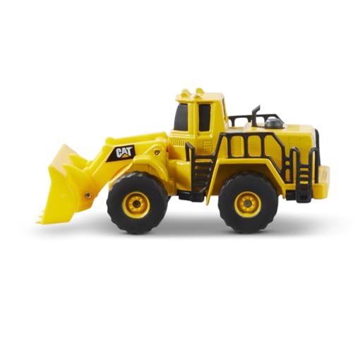 CAT Construction Toys CAT Construction Die Cast Metal 3 Pack Vehicles - Steam Roller/Excavator/Wheel Loader for Ages 3+ - style: Steam Roller, Excavator, Wheel Loader