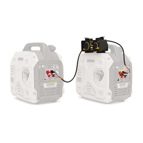 Champion Power Equipment 100740 30-Amp ParaLINK Parallel Kit for Linking Two 2000 to 3000 Watt Inverter Generators, RV Ready - size: 2000 - 3000 Watts 30A