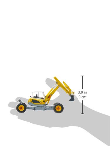 siku 3548, Menzi Muck Walking Excavator, 1:50, Metal/Plastic, Yellow, Adjustable Chassis - style: Menzi Muck walking excavator