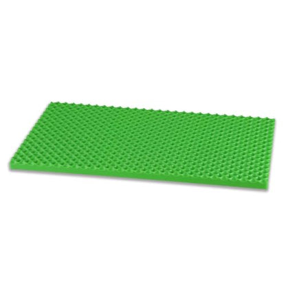 POPULAR PLAYTHINGS Playstix Play Base, Construction Toy Set - style: Green Building Base