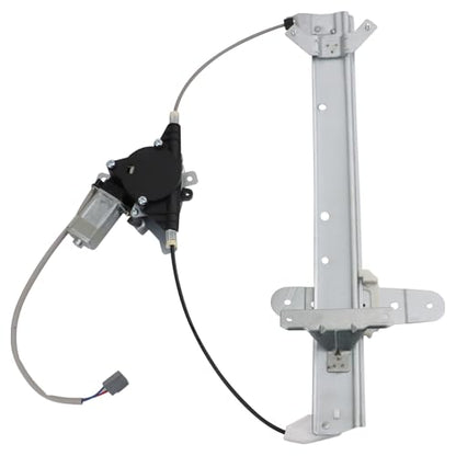 TRQ Rear Right Power Window Regulator & Motor Assembly Passenger Side - style: WRA51234