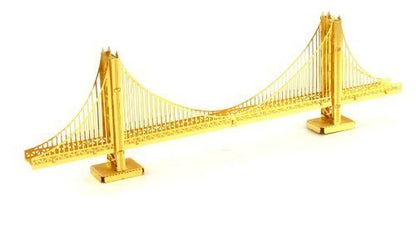 Metal Earth 3D Laser Cut Steel Models - Golden Gate Bridge AND Cable Car = SET OF 2, Model: , Toys & Play