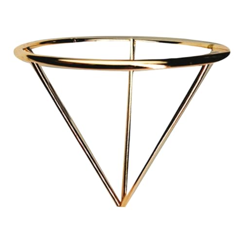 Avocado Starter Rack - Triangular Root Germination Bracket | Avocado Root Propagation Rack,for Home Landscape Garden Living Room Bedroom Balcony Backyard Patio Greenhouse - color: Gold