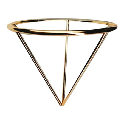 Avocado Starter Rack - Triangular Root Germination Bracket | Avocado Root Propagation Rack,for Home Landscape Garden Living Room Bedroom Balcony Backyard Patio Greenhouse - color: Gold
