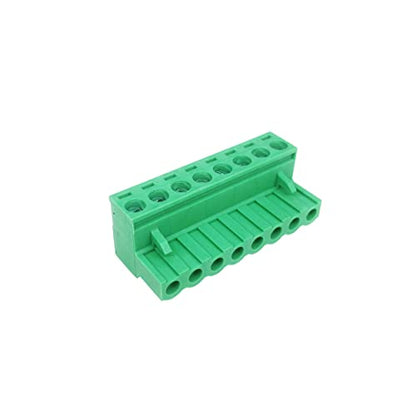 10Pcs 8-Pin 5.08mm Pluggable PCB Terminal Block Adapters - size: 10pcs 8P 5.08mm